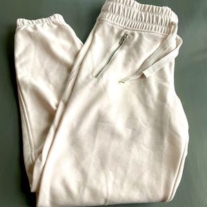 XS Athleta Jogger sweatpants, light pink